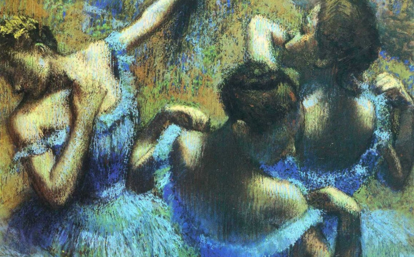 Degas’ Blue Dancers