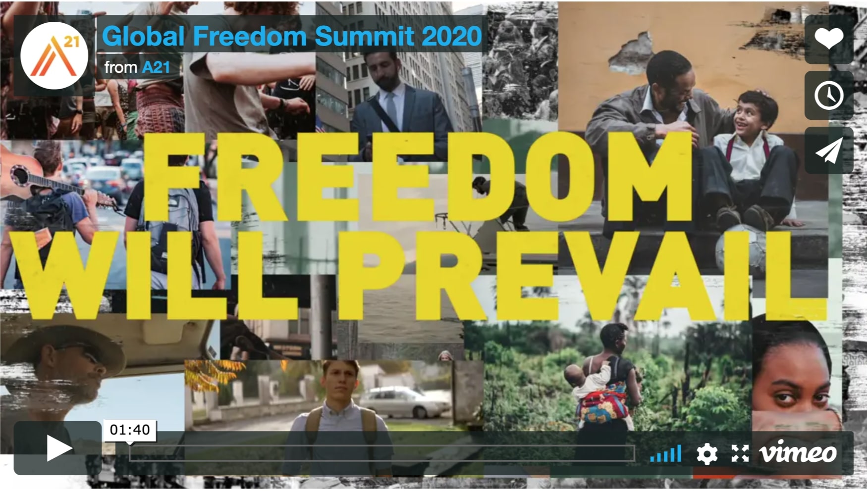 global freedom summit promo video