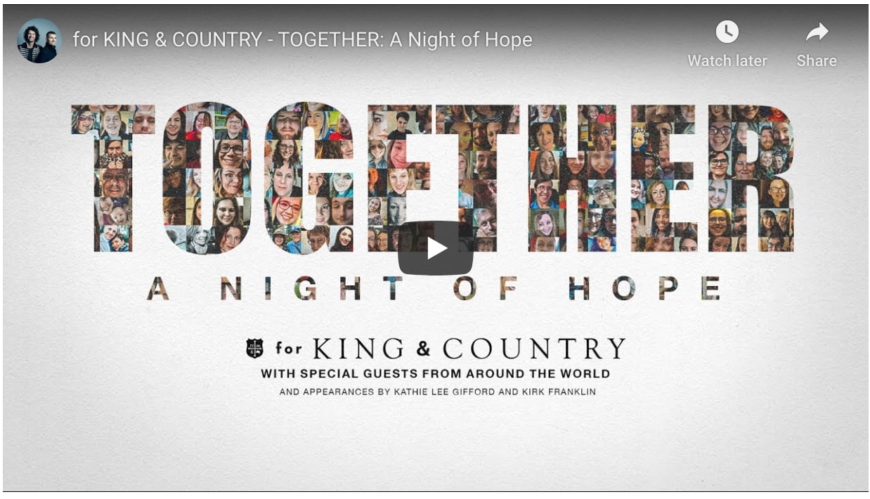 for King & Country - Together, a night of hope