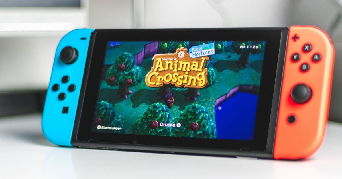 animal crossing on a nintendo switch
