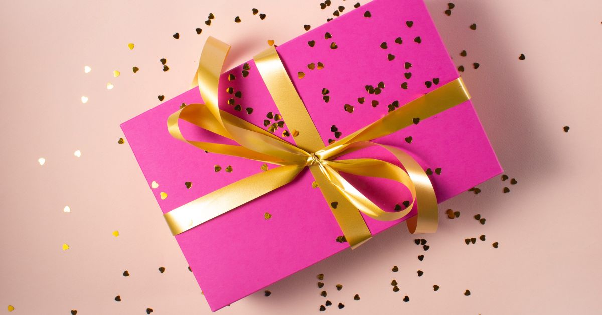 Pink wrapped Gift