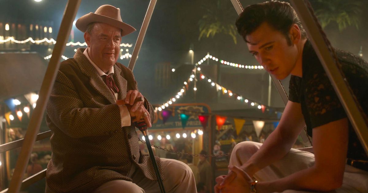 Tom Hanks and Austin Butler in 'Elvis'