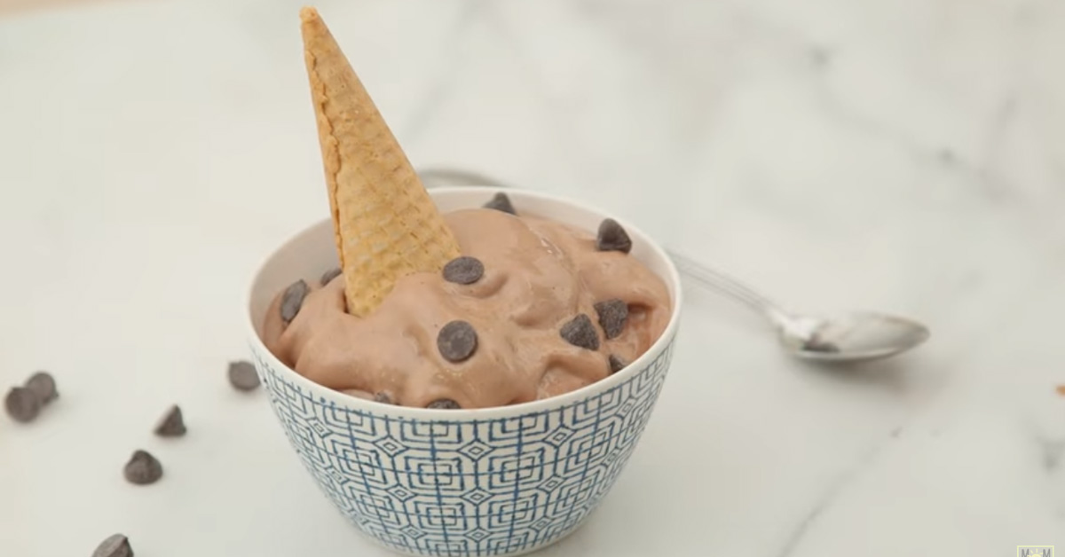 healthy chocolate ice cream