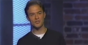 A young Joshua Harris when he was a sought-after voice on relationships in the late 1990s.