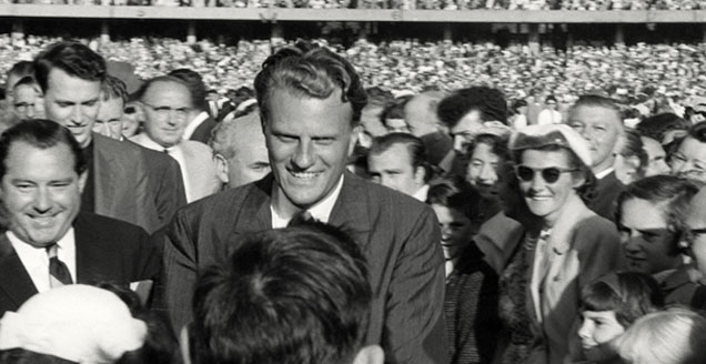 Billy Graham in Melbourne in 1959