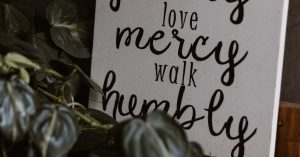 Mercy humility bible verse