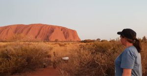 Brooke Prentis at Uluru