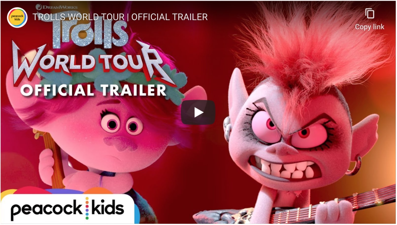 trolls world tour official trailer