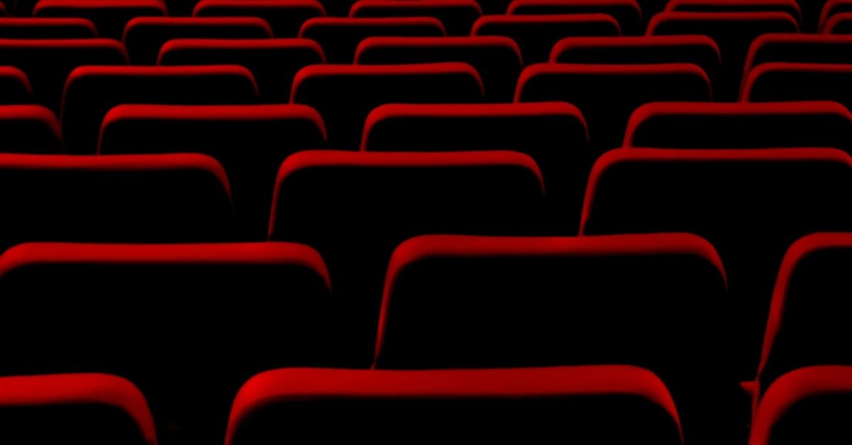 empty red cinema seats