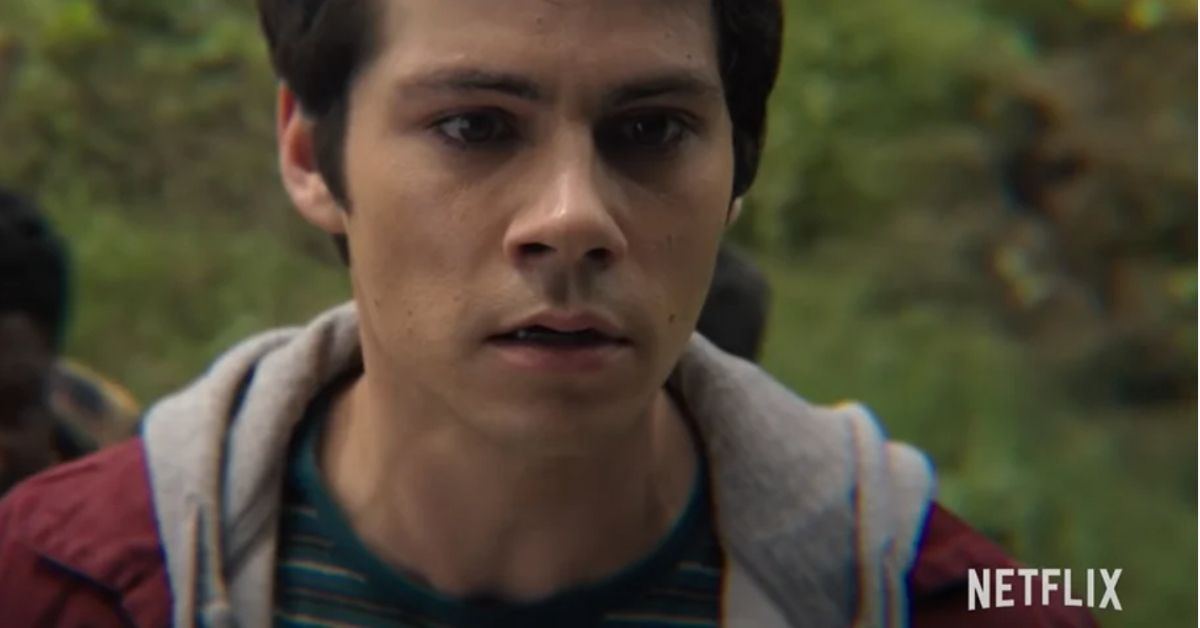 film still of dylan o'brien in love and monsters