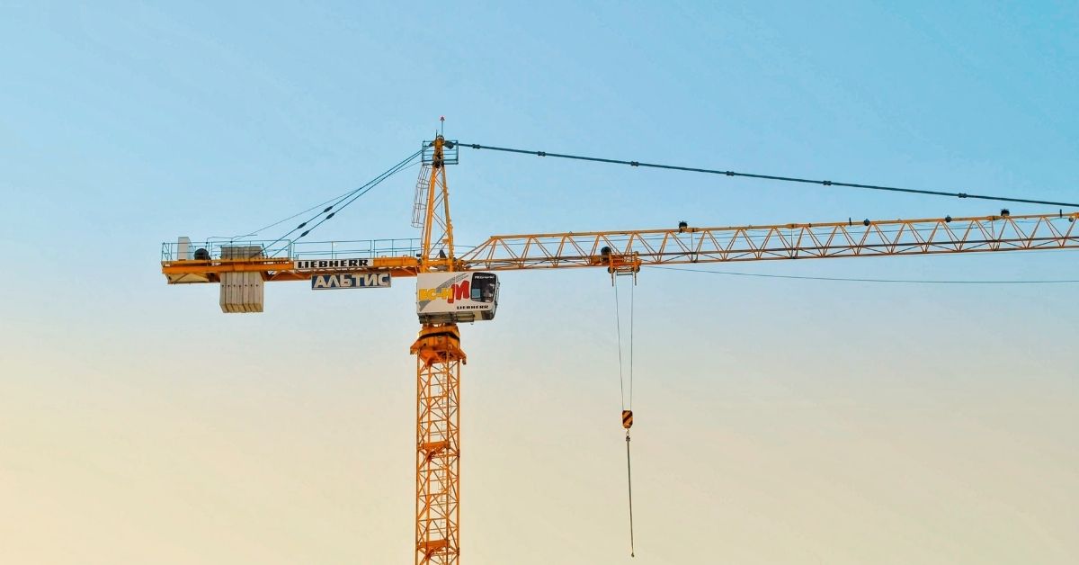 a construction crane