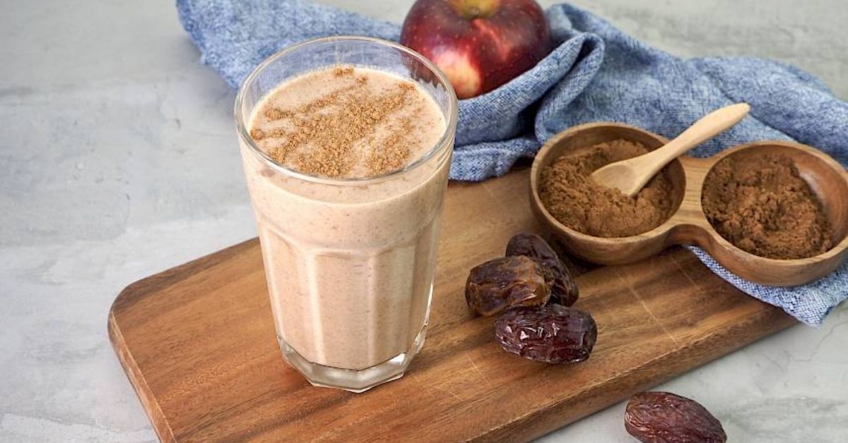 susan joy's apple and spice smoothie