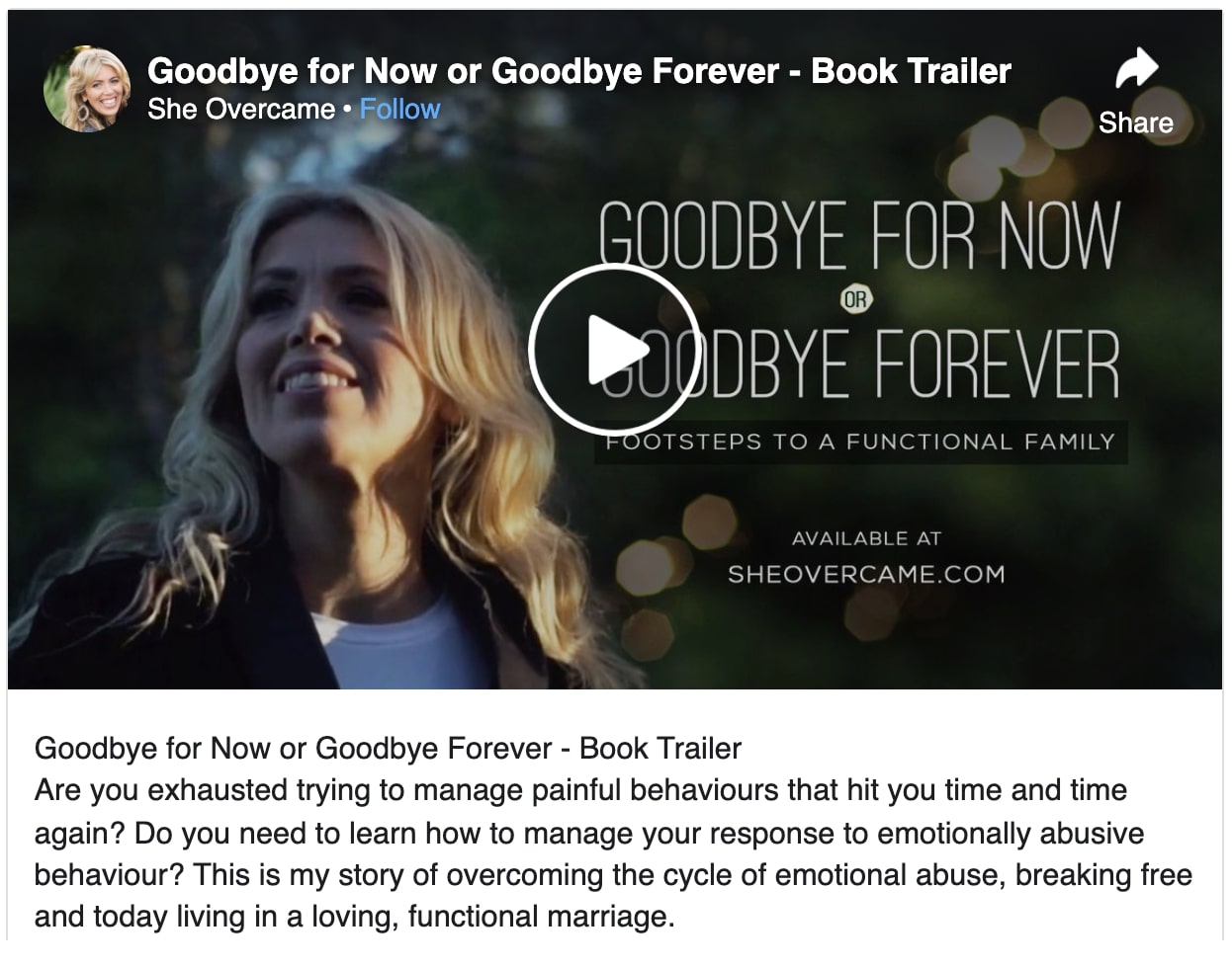 goodbye for now or goodbye forever book trailer