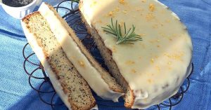 Lemon and Poppyseed cake paleo