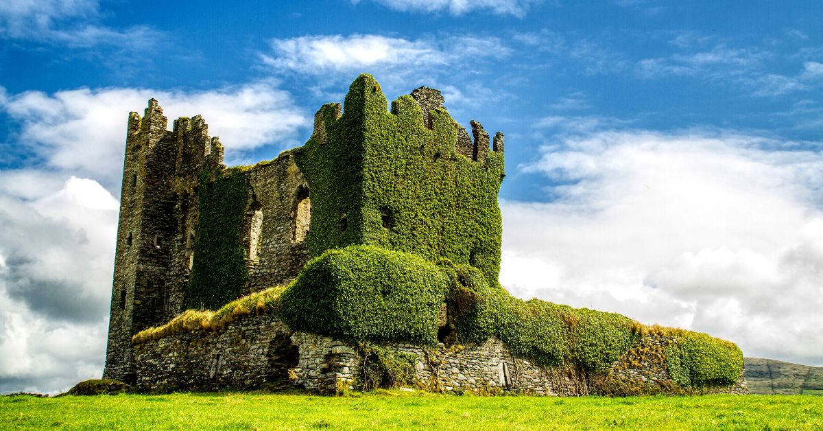 Castle Ruins, County Kerry, Ireland