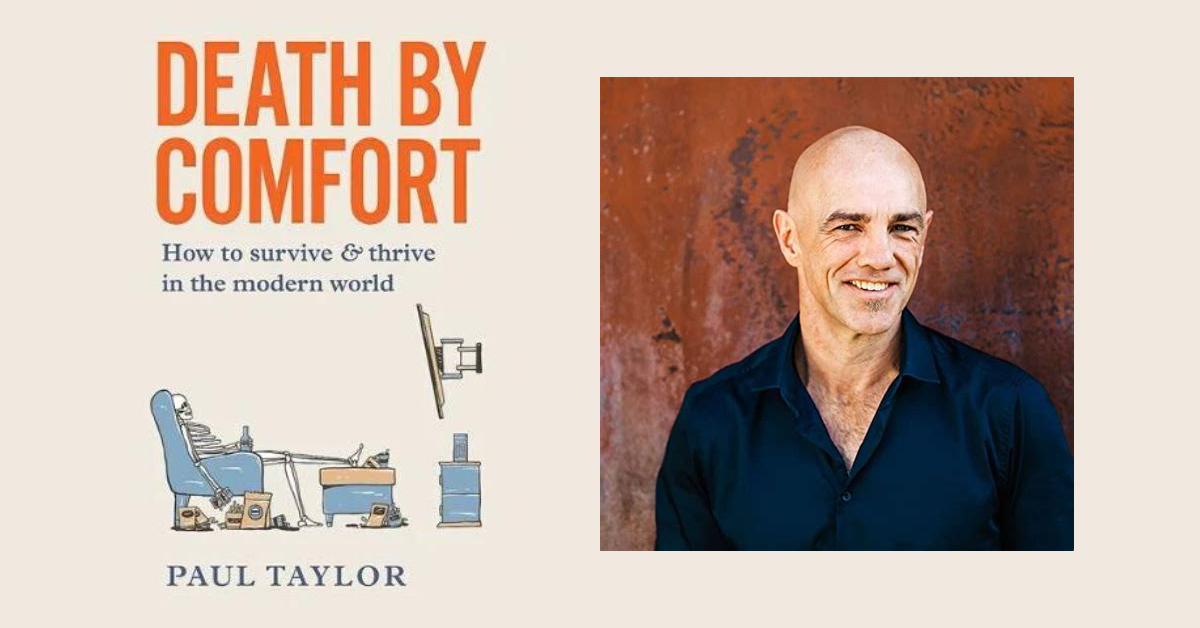 Death by Comfort Book Cover and Author Paul Taylor
