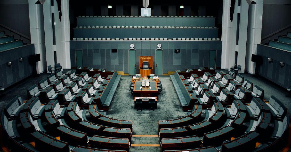 House of Representatives at Parliament House Canberra