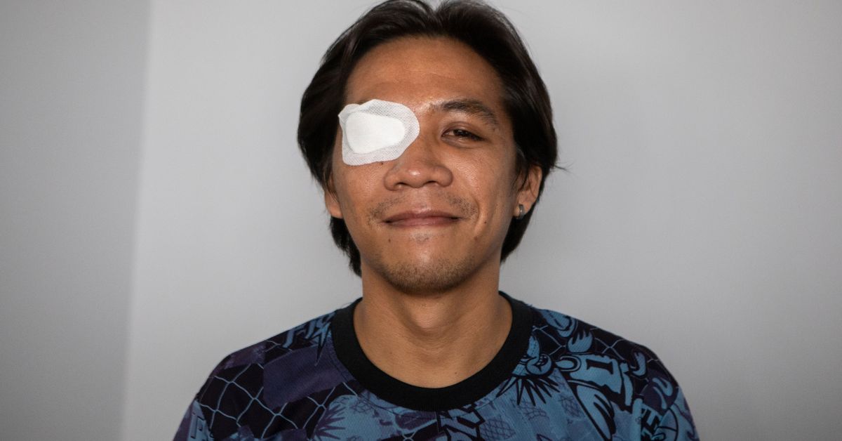 Armon from the Phillippines after catarct surgery