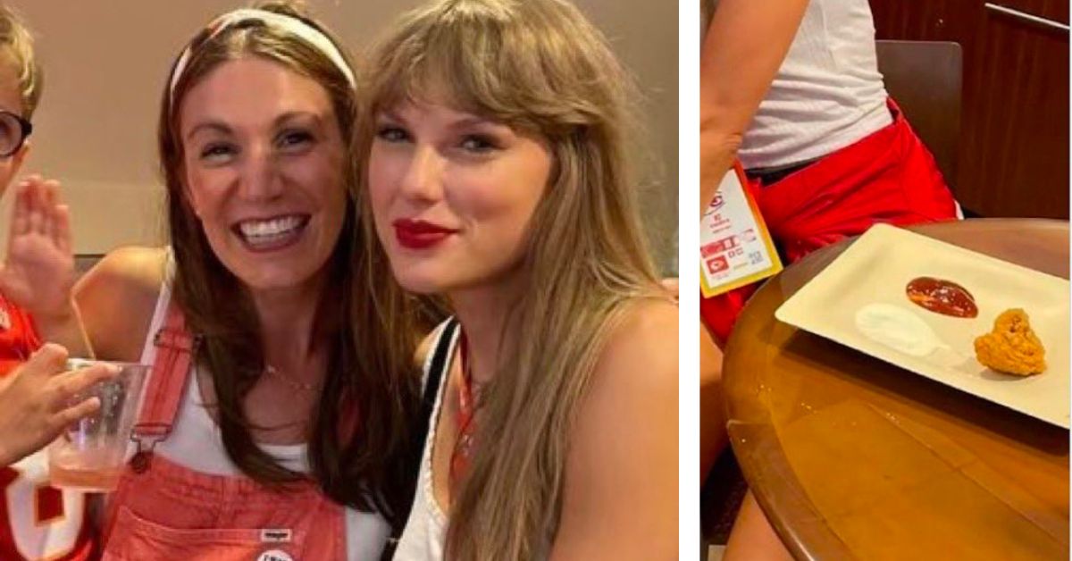 Taylor Swift and Chicken with 'seemingly ranch'