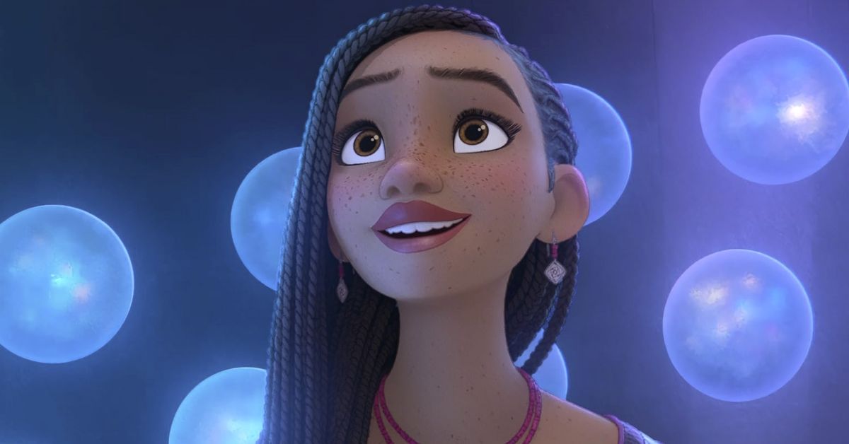 Asha in Disney animation Wish