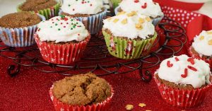 Gingerbread cupcakes paleo