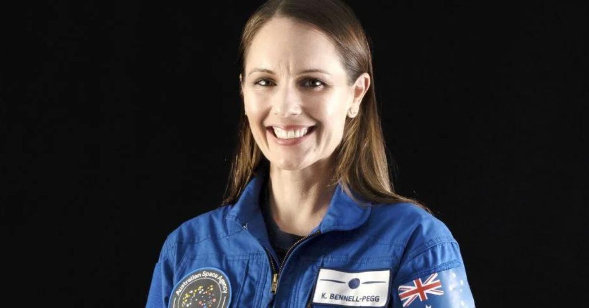 Australian astronaut Katherine Bennell-Pegg